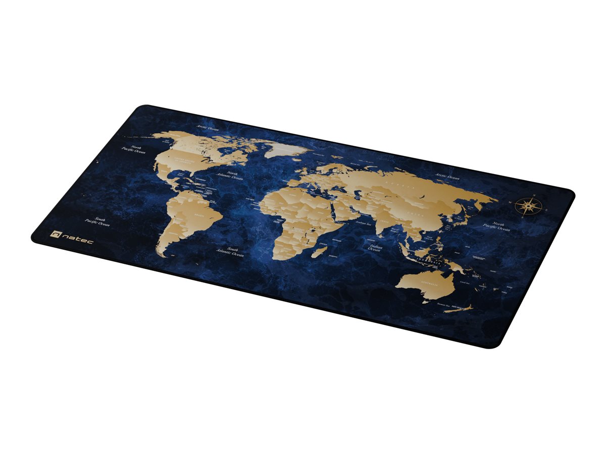 NATEC hiirimatto World Deep Blue 800x400