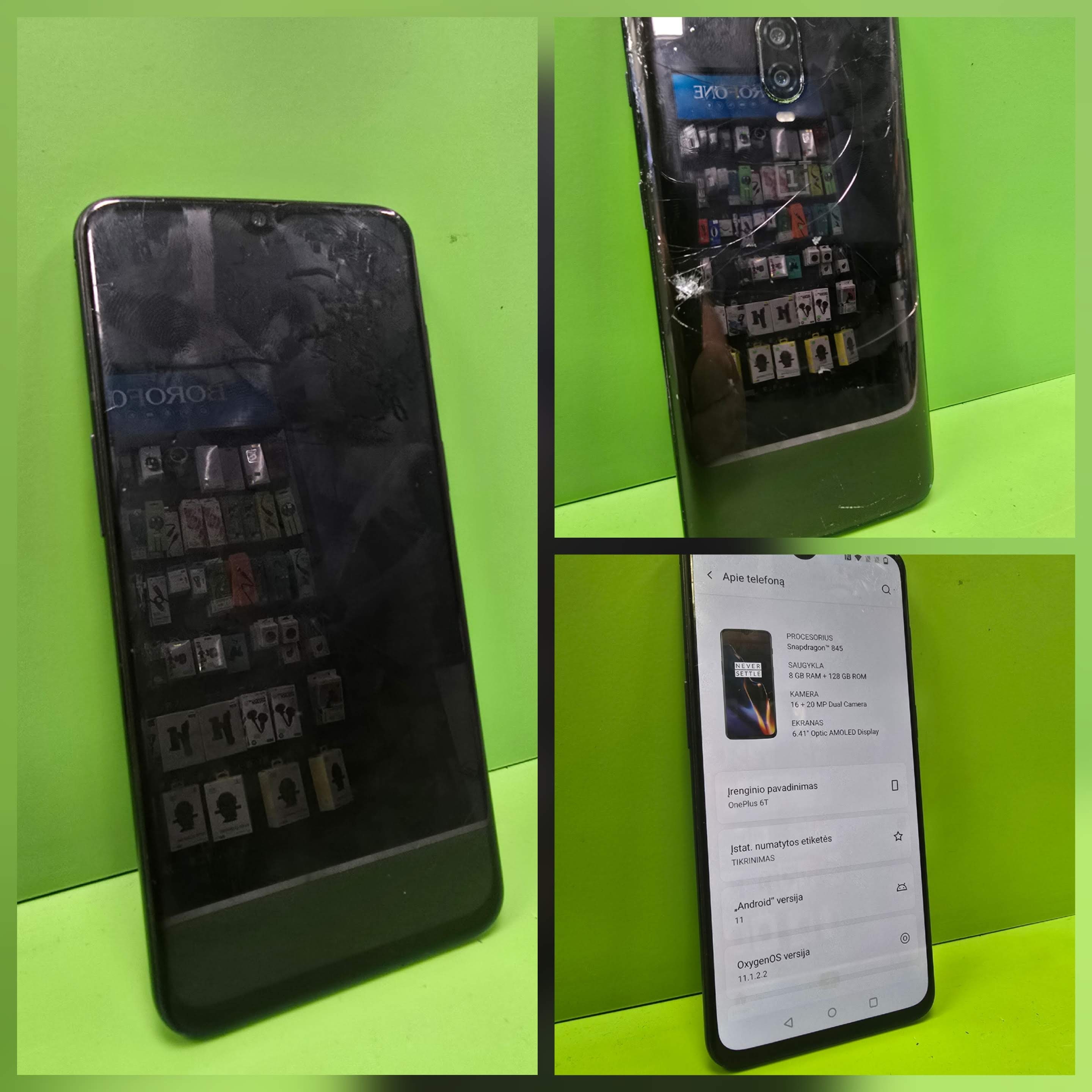 OnePlus 6T 128GB (käytetty)