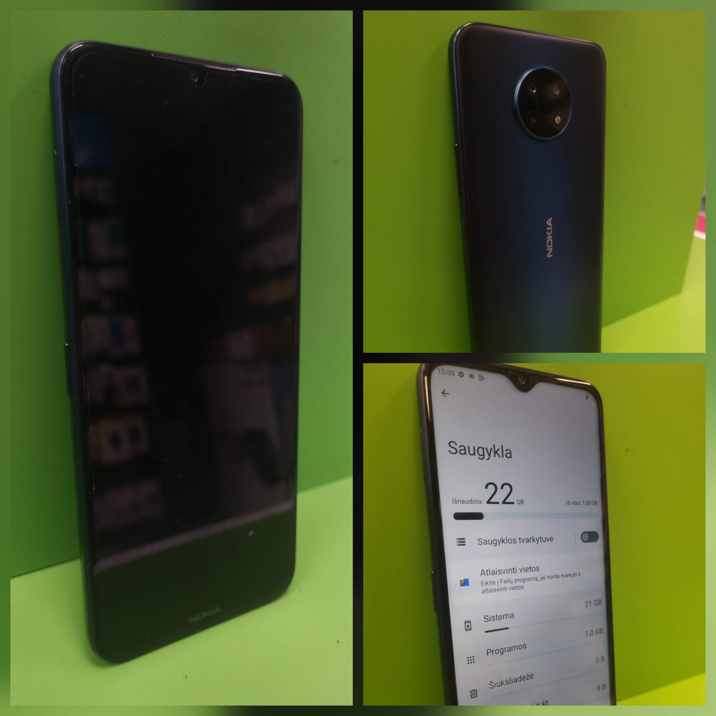 Nokia G50 128GB (käytetty)