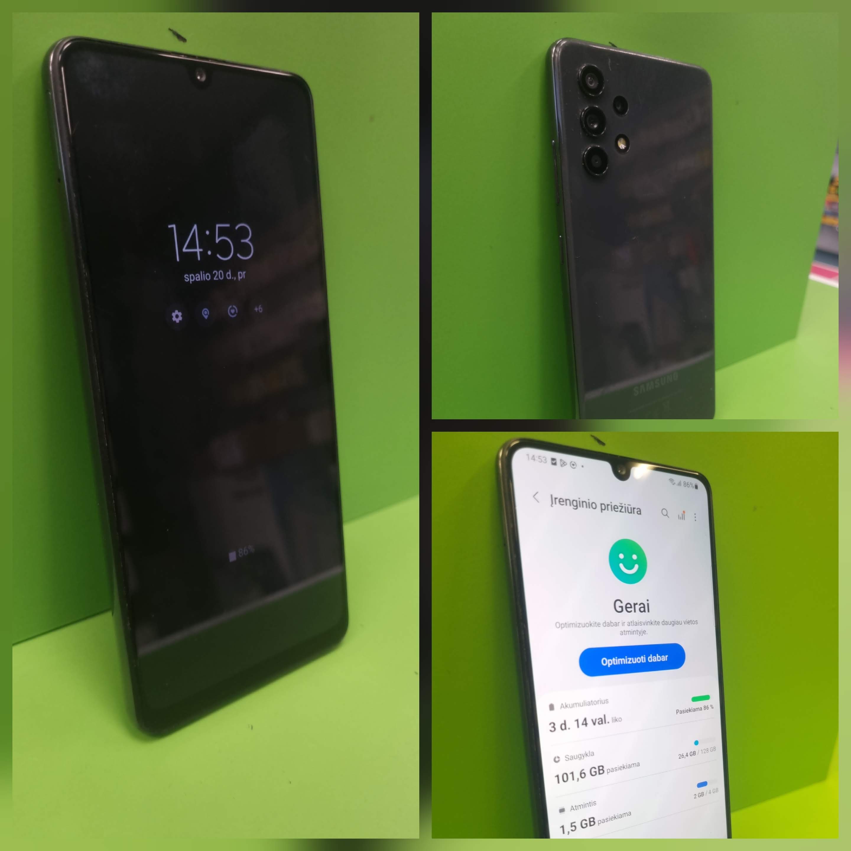 Samsung Galaxy A32 128GB (käytetty)