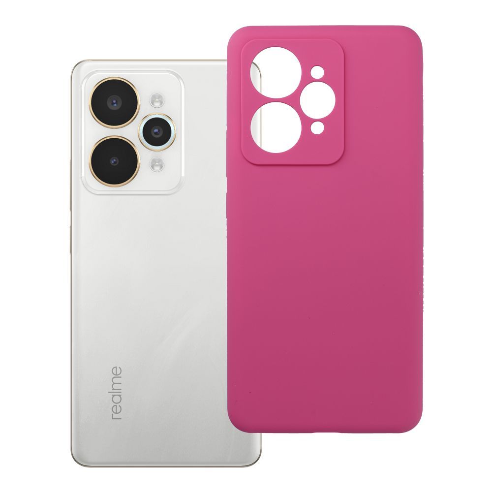 Case for Realme 15 / 15 PRO Silicone 2mm (camera protection) pink