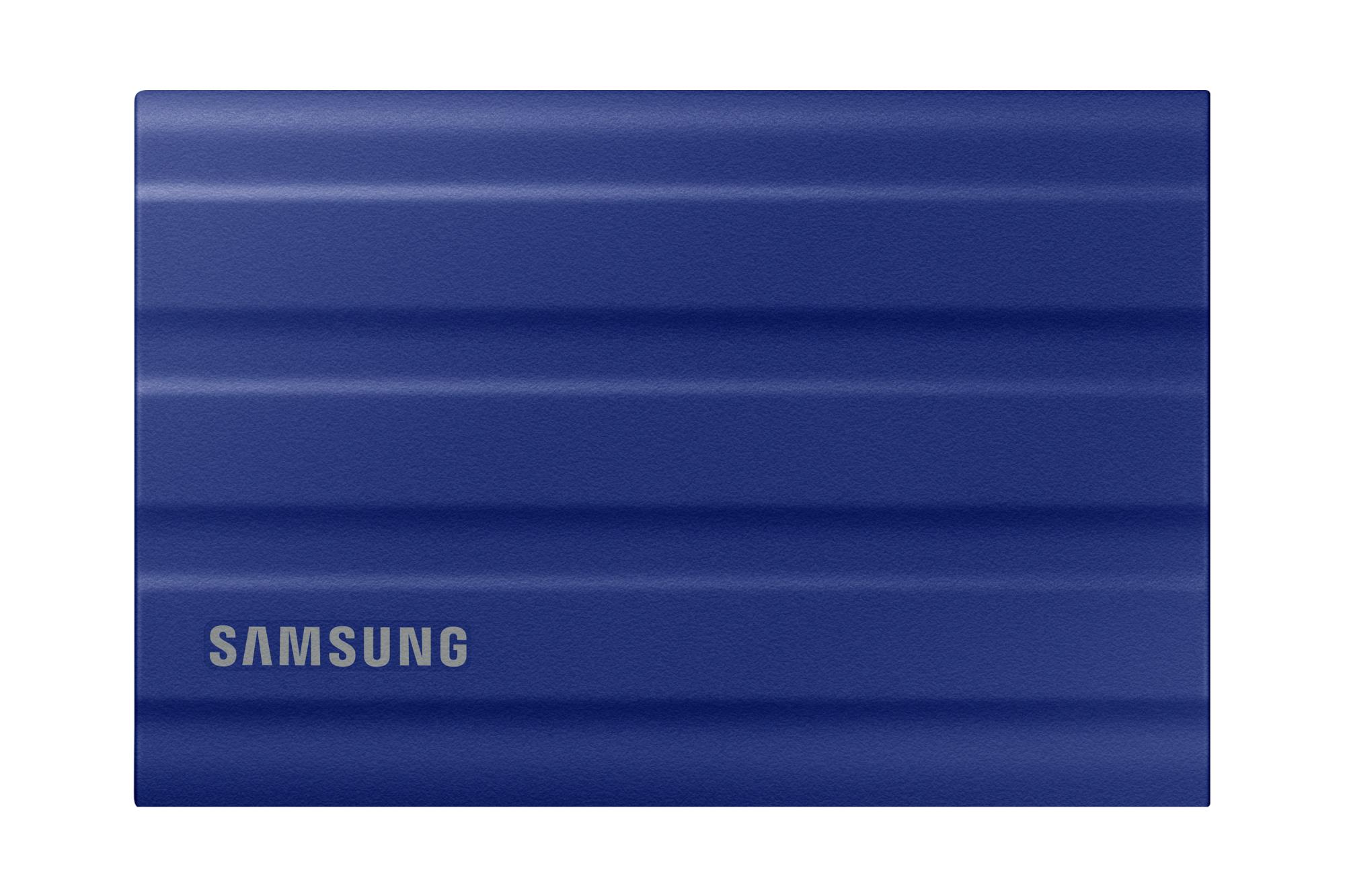 Ulkoinen SSD-levy SAMSUNG T7 2TB USB 3.2, kirjoitusnopeus 1000 Mt/s, lukunopeus 1050 Mt/s, MU-PE2T0R/EU