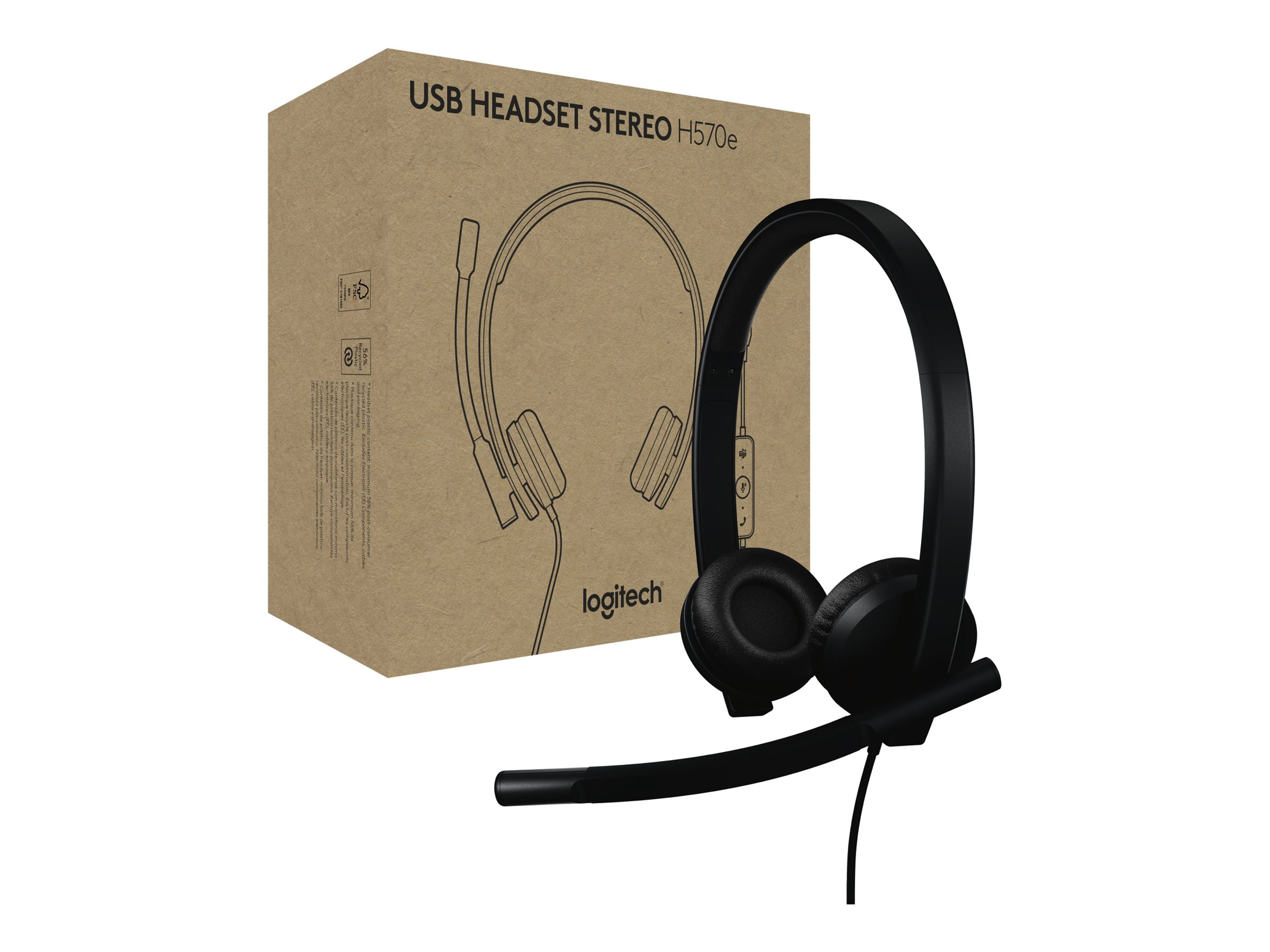 LOGI H570e stereo kuulokkeet Teams versio