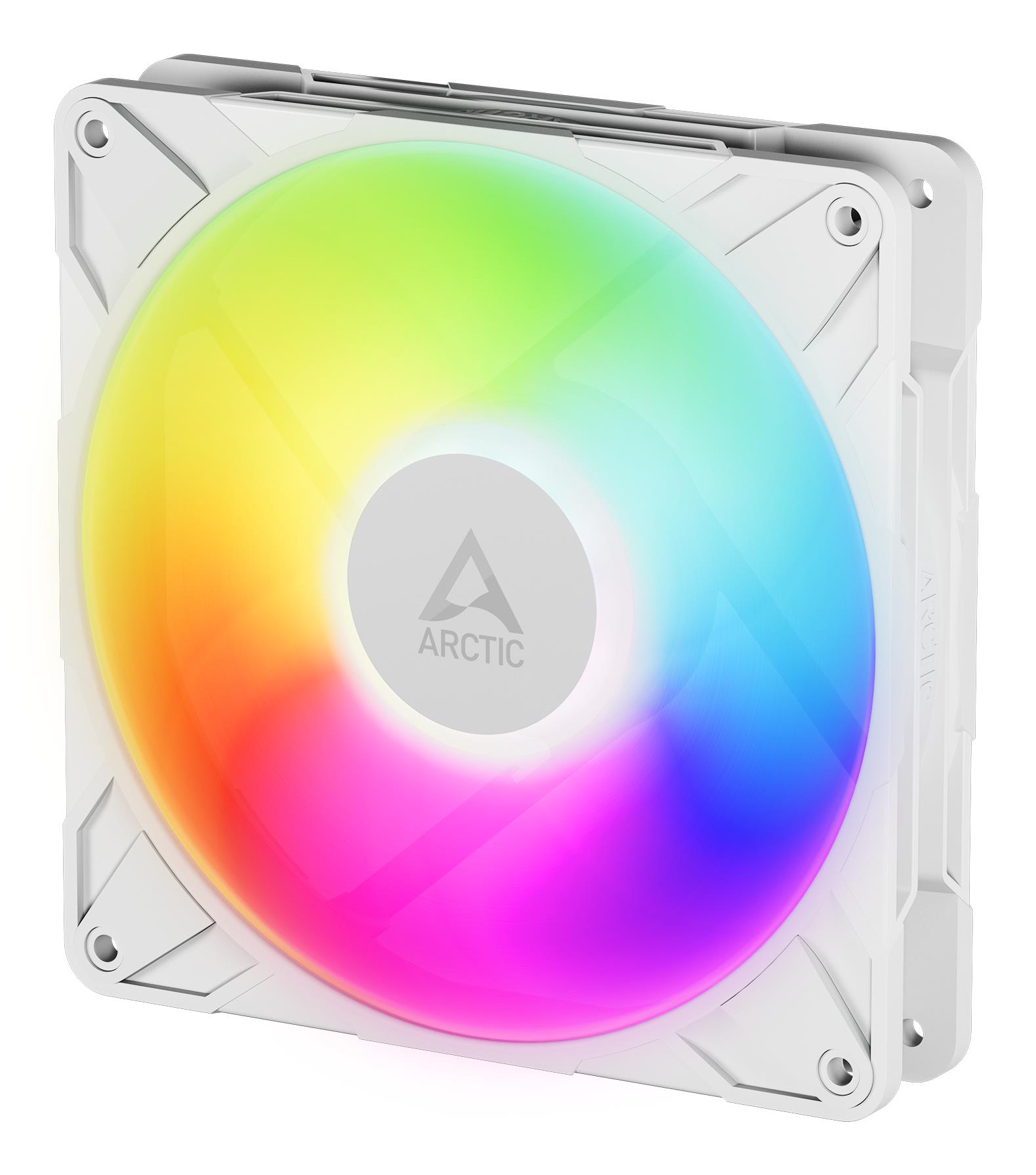 ARCTIC P14 Pro PWM PST A-RGB suorituskykyinen tuuletin, 4-pin, 140mm, valkoinen