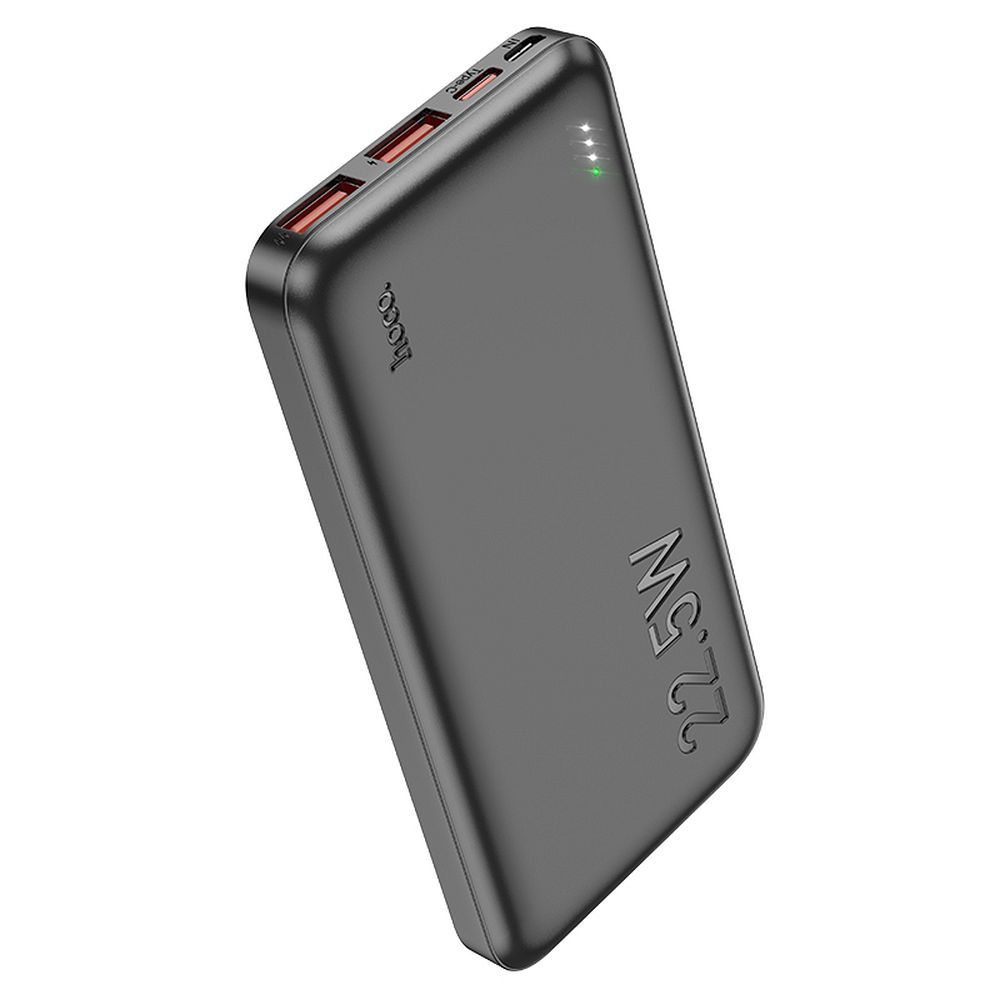 Varavirtalähde (f) Hoco 10000 mAh PD QC 3A 22,5W J101 musta
