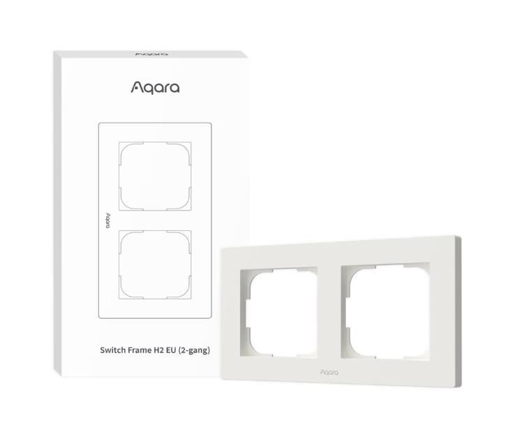 Aqara älykytkimen kehys H2 (2-osainen) / valkoinen FE-X01D-W