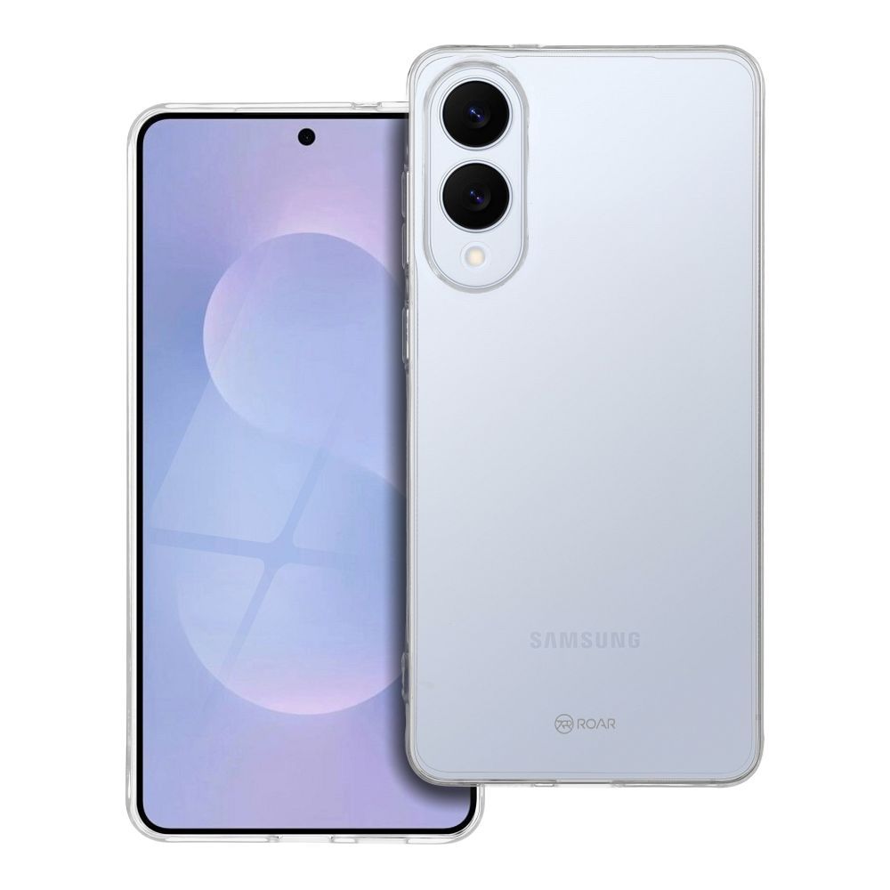 ROAR JELLY suojakuori Samsung S25 Edge - läpinäkyvä