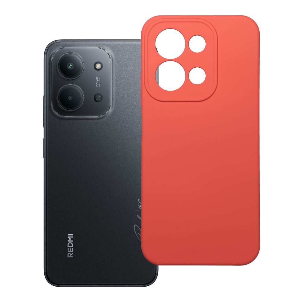 Silikoninen suojakuori Xiaomi Redmi 15C (173,16 x 81,07 x 8,2) persikka