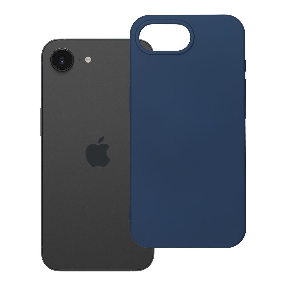 Silikoninen suojakuori iPhone 16e (SE 4 2025) / 17e sininen