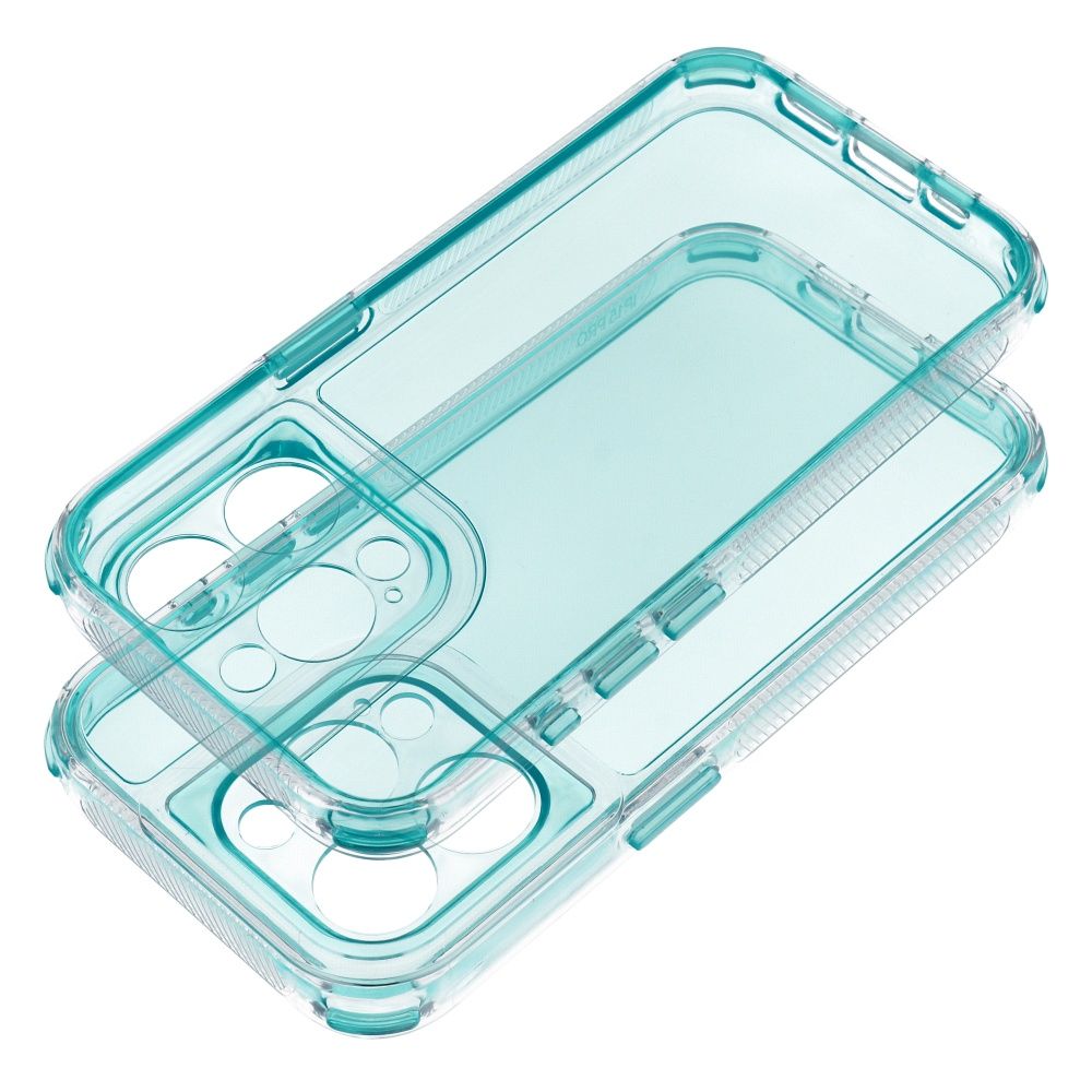 Suojakuori iPhone 16 PLUS:lle Matrix Clear mintunvihreä