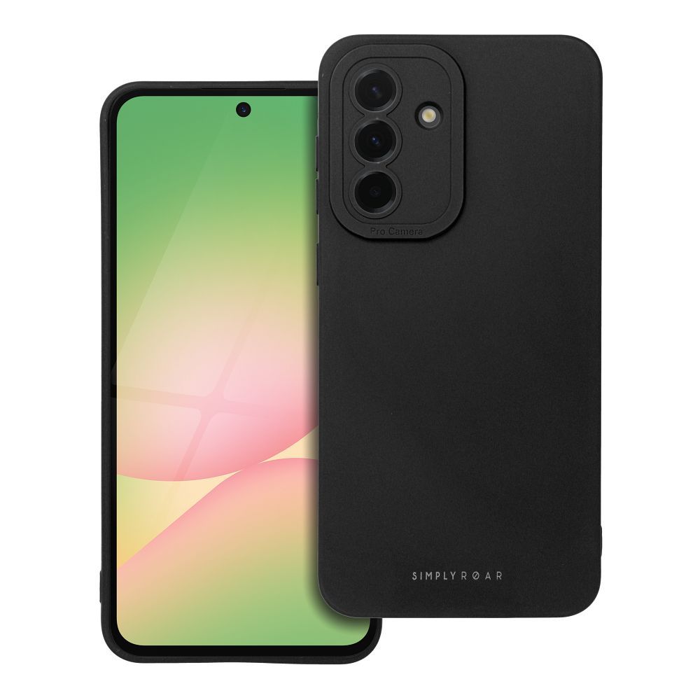 ROAR Suojakuori LUNA Samsung A36 5G:lle musta