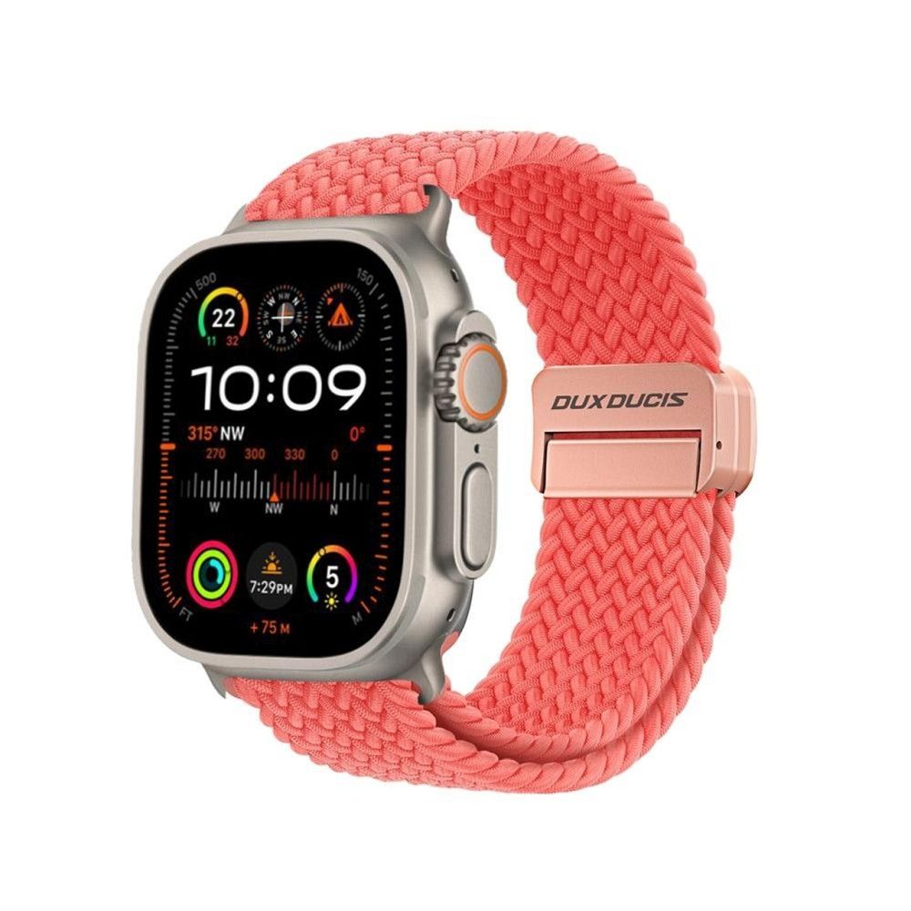 Dux Ducis MIXTURE PRO joustava punottu ranneke Apple Watch 38 / 40 / 41 mm:lle guava