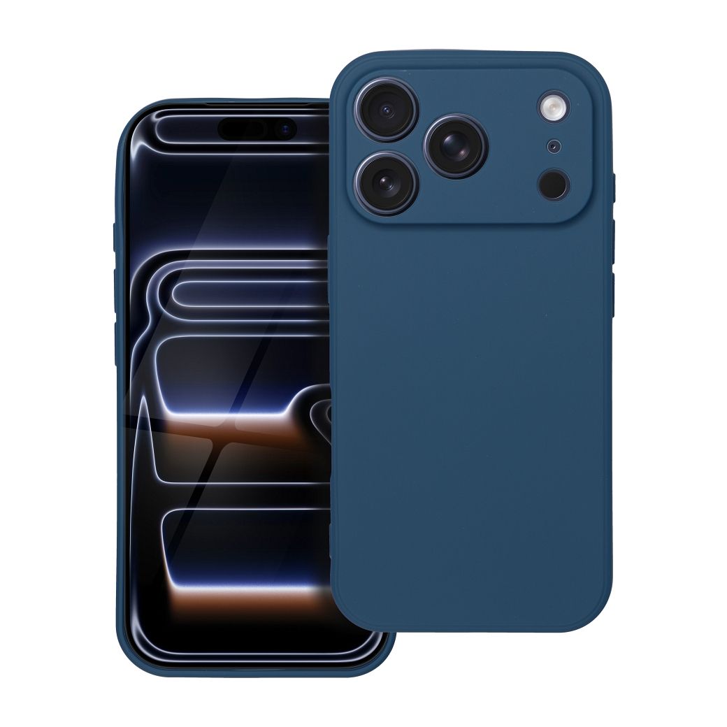 Pehmeä suojakuori IPHONE 17 Pro - tummansininen