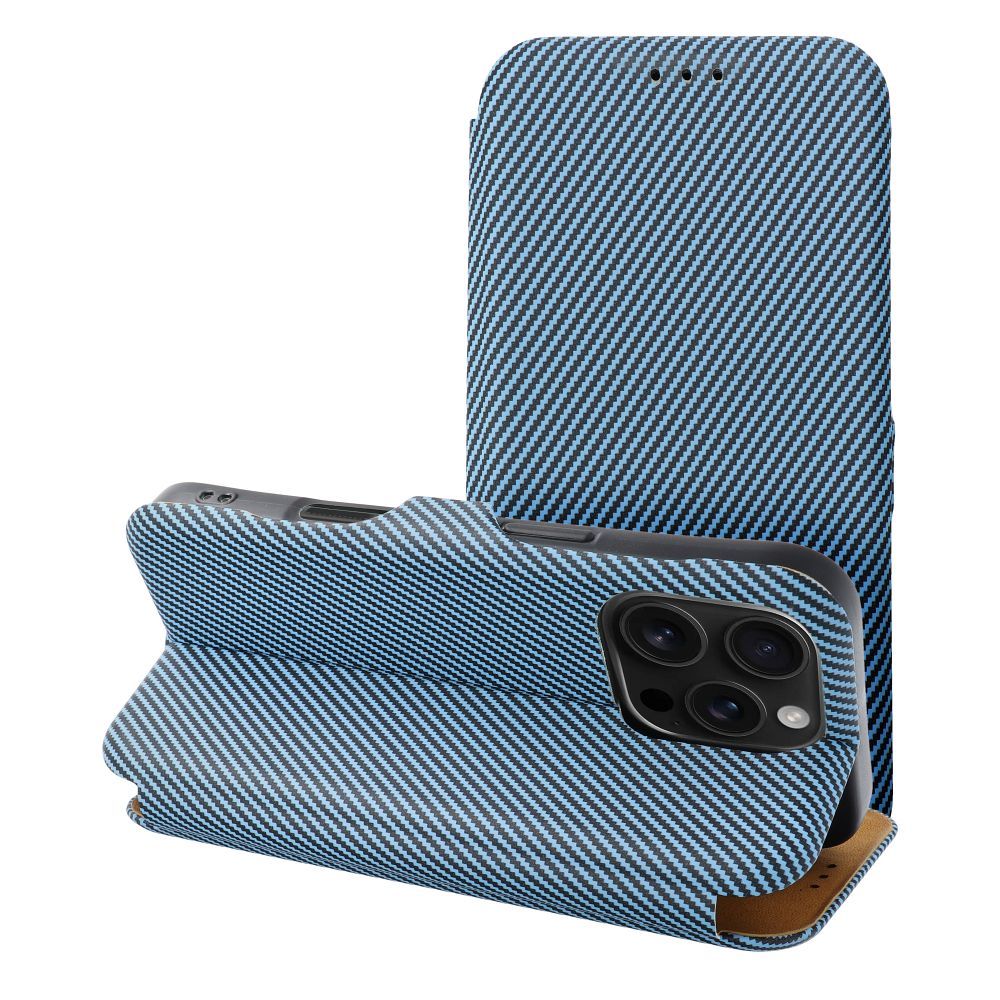 Lompakkokuori iPhone 14 PRO MAX:lle Folio Side Magnet sininen
