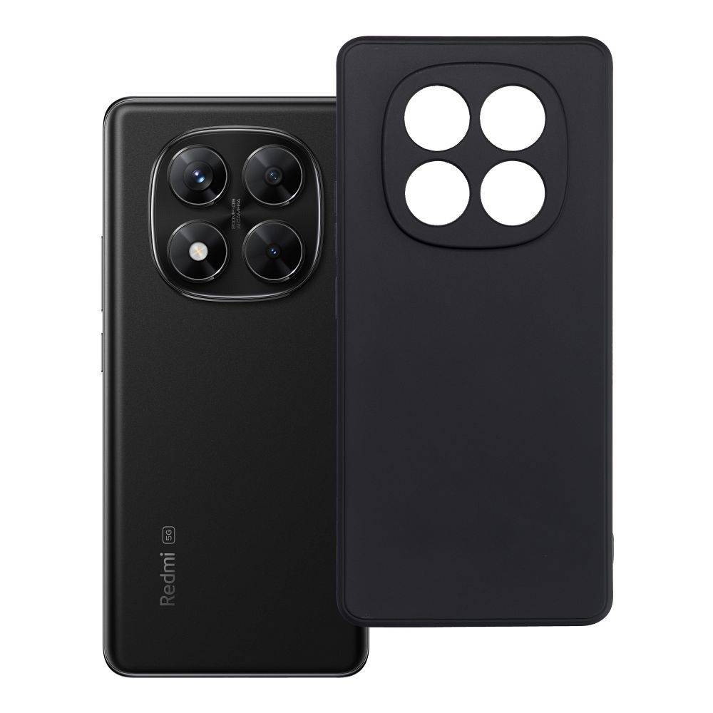 Matt musta Suojakuori Xiaomi Redmi Note 14 PRO 4G:lle