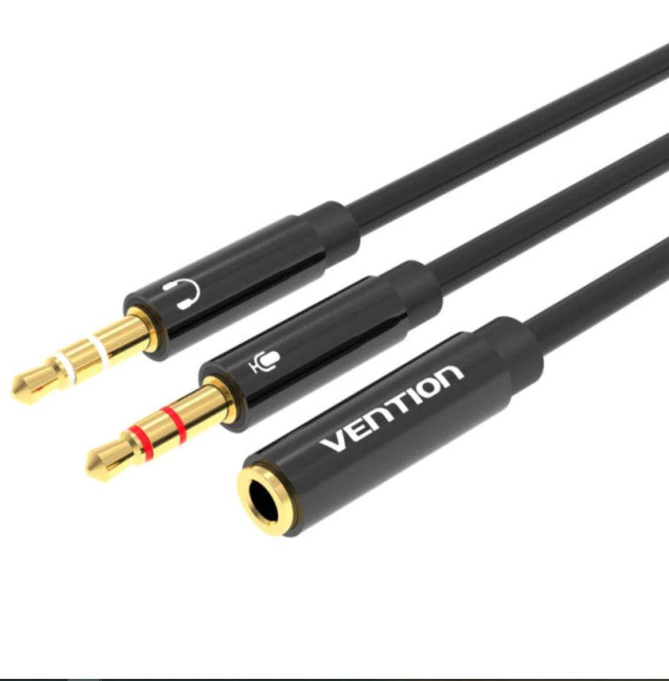 Audiokaapeli 2x3.5mm–3.5mm/0.3M BBTBY VENTION