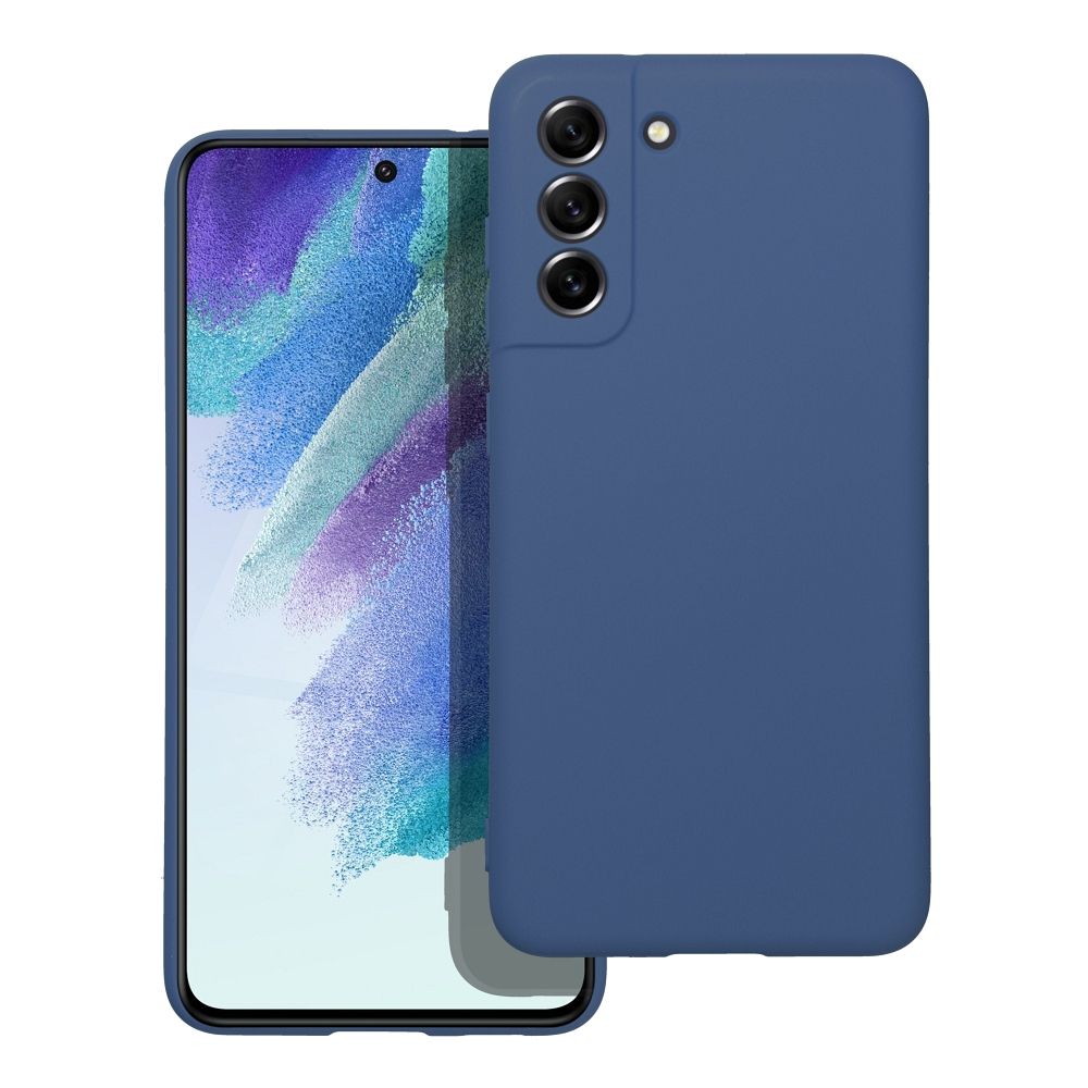 Case for Samsung S21 FE Silicone blue