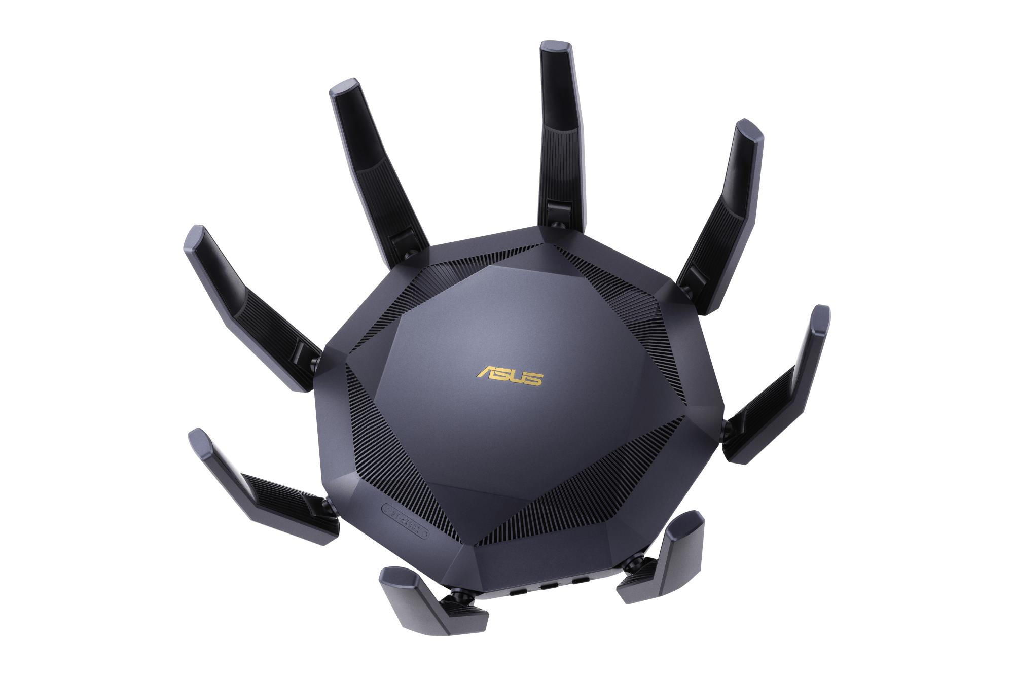 ASUS 6000 Mbps Mesh Wi-Fi 6 USB 3.1 9x10/100/1000M 1x10GbE 1xSPF+ Number of antennas 8 RT-AX89X (Wireless Router)