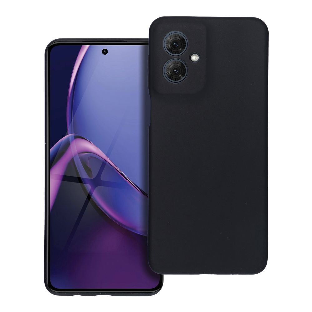 Matta musta Suojakuori Motorola G55 5G:lle