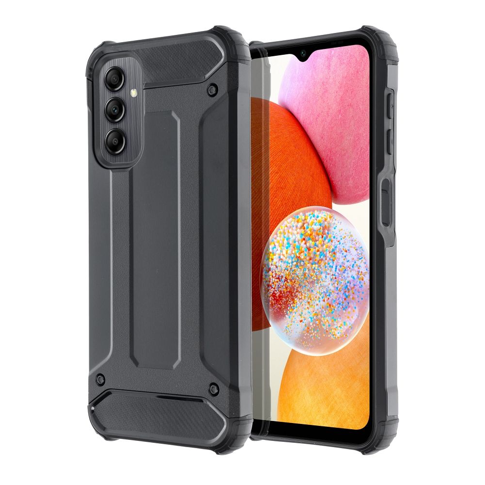 ARMOR-suojakuori Samsung A14 5G / A14 4G, musta
