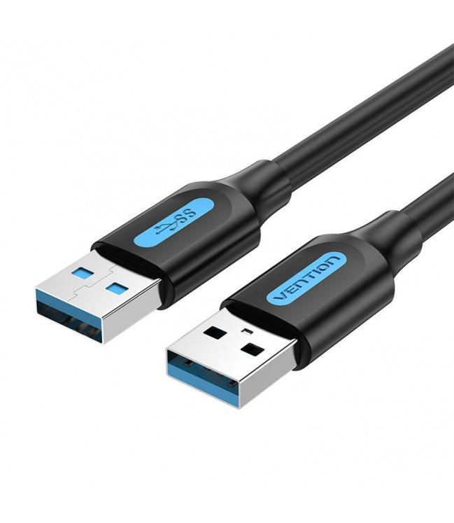 VENTION CONBI USB 3.0 uros-uros -kaapeli 3m musta