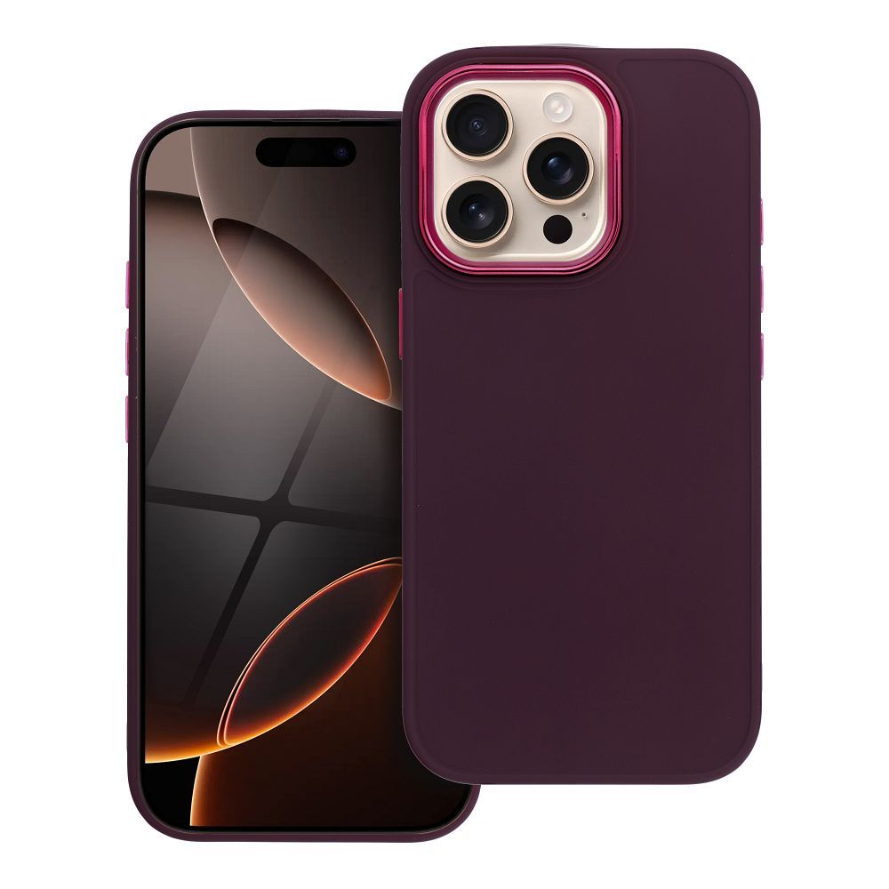Suojakuori iPhone 16 PRO:lle Frame violetti