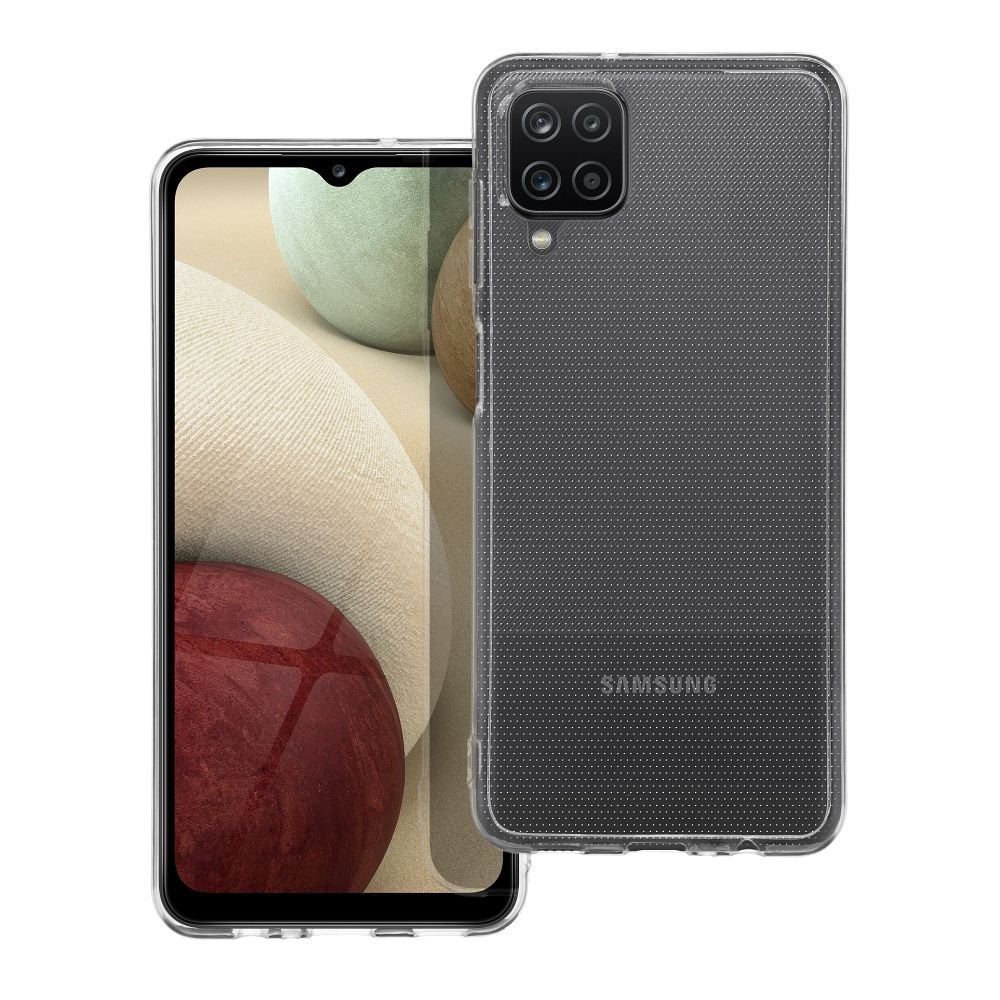 Läpinäkyvä Suojakuori Samsung A12:lle 2 mm