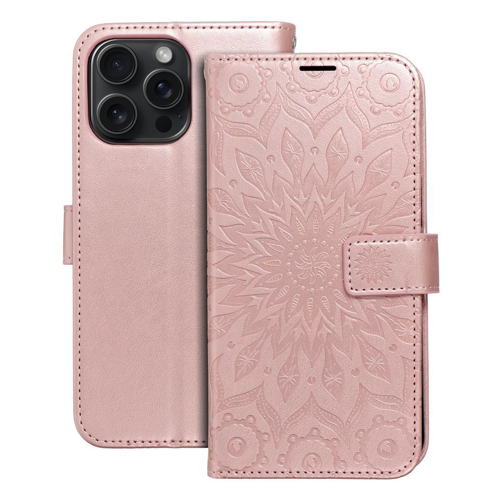 MEZZO kirjakotelo IPHONE 15 Pro Maxille mandala ruusukulta