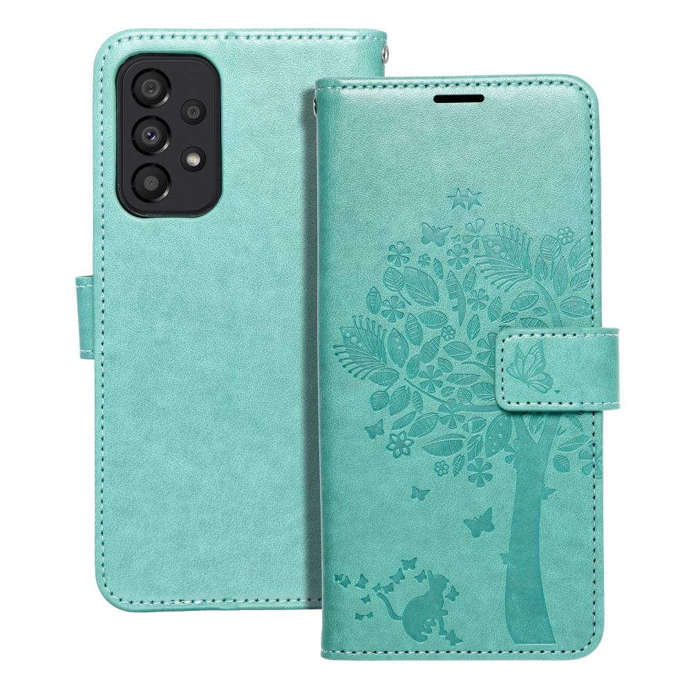 MEZZO Book-suojakuori Samsung A33 5G:lle tree vihreä