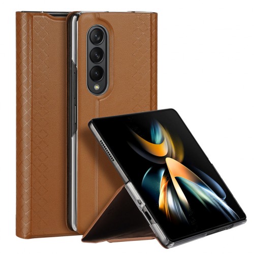 Phone Case Dux Ducis "Bril" for Samsung F936 Z Fold4 Brown
