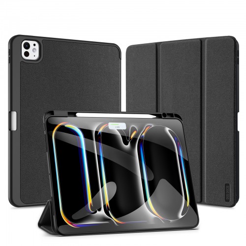 Suojakuori Dux Ducis Domo Samsung X110 / X115 Tab A9 8.7 / X130 (X113 / X135) Tab A11 8.7 musta