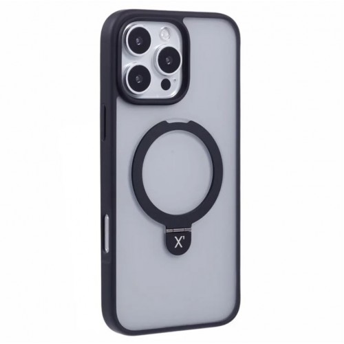 Puhelimen suojakuori X-Level Pithy Stone II Apple iPhone 16 Pro Max musta