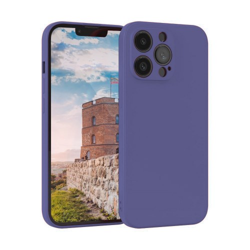 Puhelimen suojakuori Silicone Apple iPhone 16 Pro Max violetti