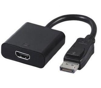 Gembird A-DPM-HDMIF-002 videokaapelisovittimen 0,1 m DisplayPort HDMI Type A (Standard) musta