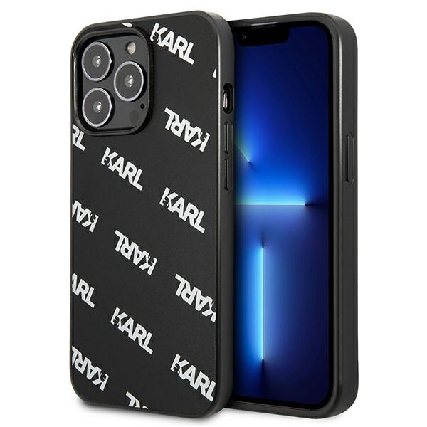 Karl Lagerfeld Allover kotelo iPhone 13 Pro / iPhone 13 - musta