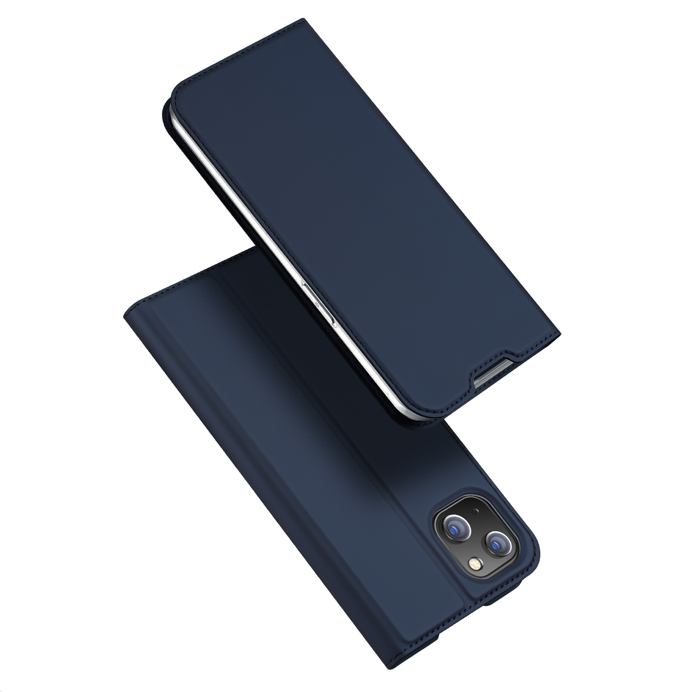 Dux Ducis Skin Pro Holster Flip Cover iPhone 14 Plus -puhelimelle sininen