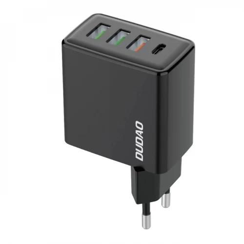 Charger Dudao "A5H" Black 20W (1xPD / 3xQC3.0)