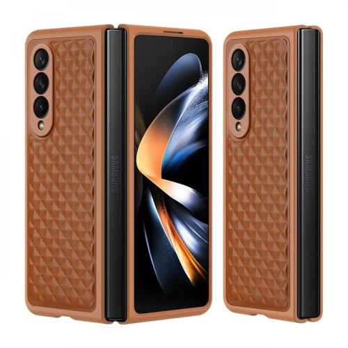 Phone Case Dux Ducis "Venice" for Samsung F936 Z Fold4 Brown