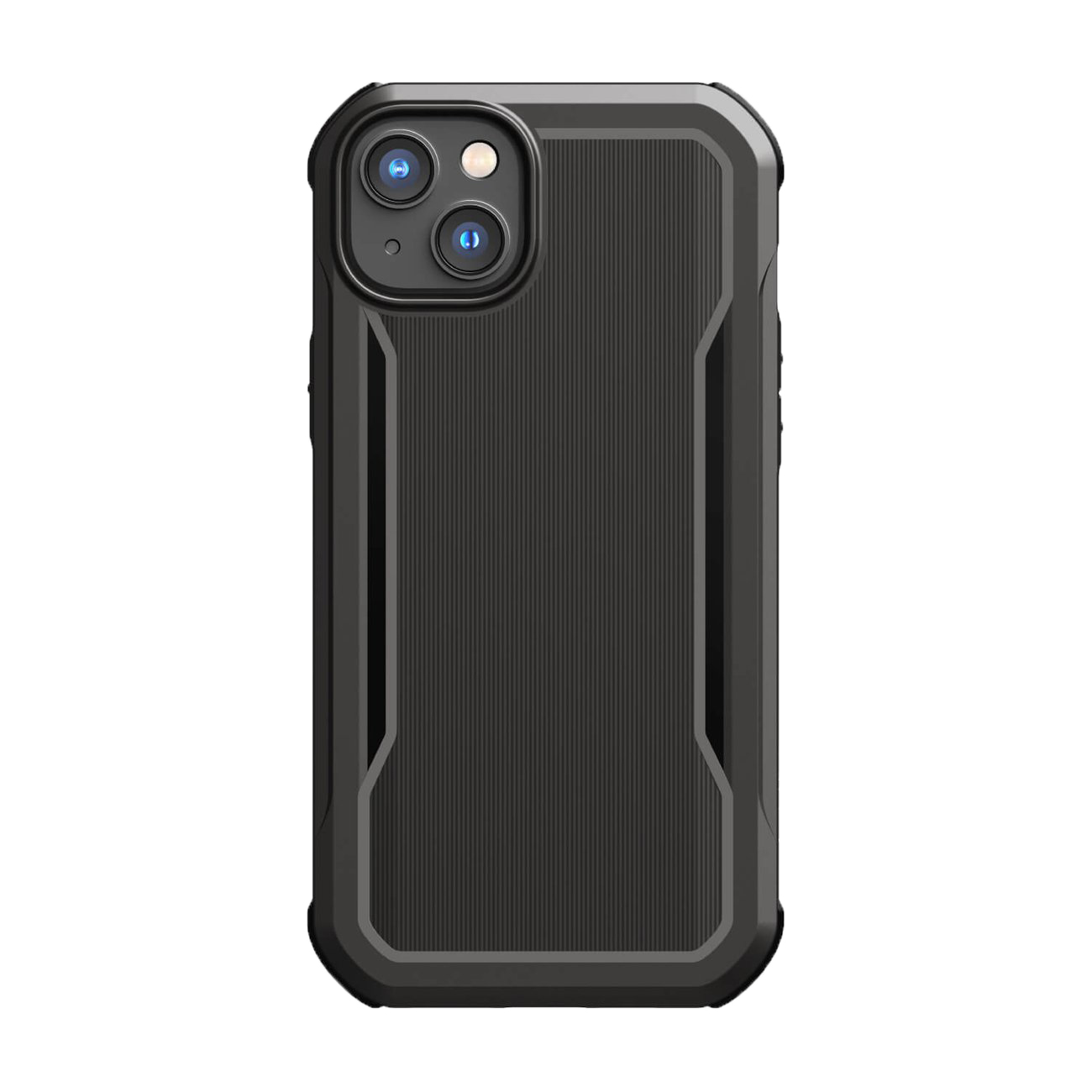 Raptic X-Doria Fort Case iPhone 14 Plus MagSafe panssaroitu suojus musta