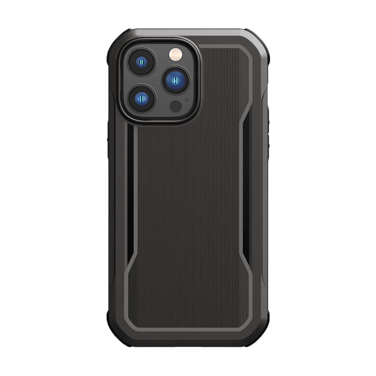 Raptic X-Doria Fort Case iPhone 14 Pro Max MagSafe panssaroitu suojus musta