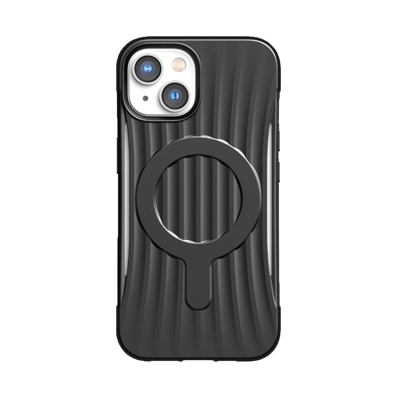Raptic X-Doria Clutch Case iPhone 14 MagSafe takakuori musta