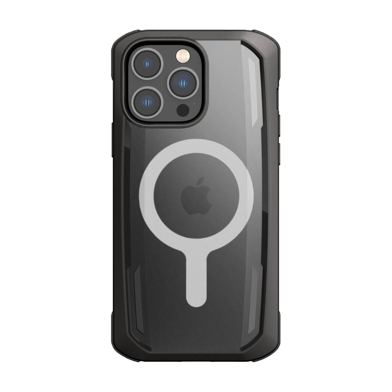 Raptic X-Doria Secure Case iPhone 14 Pro Max MagSafe panssaroitu suojus musta
