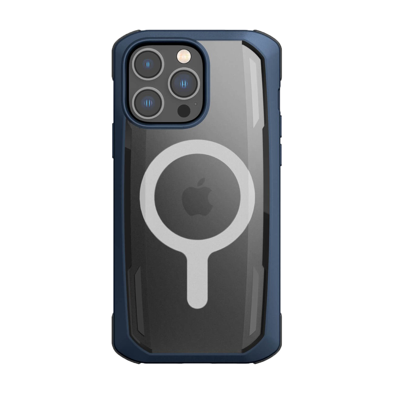 Raptic X-Doria Secure Case iPhone 14 Pro Max MagSafe panssaroitu kansi sininen