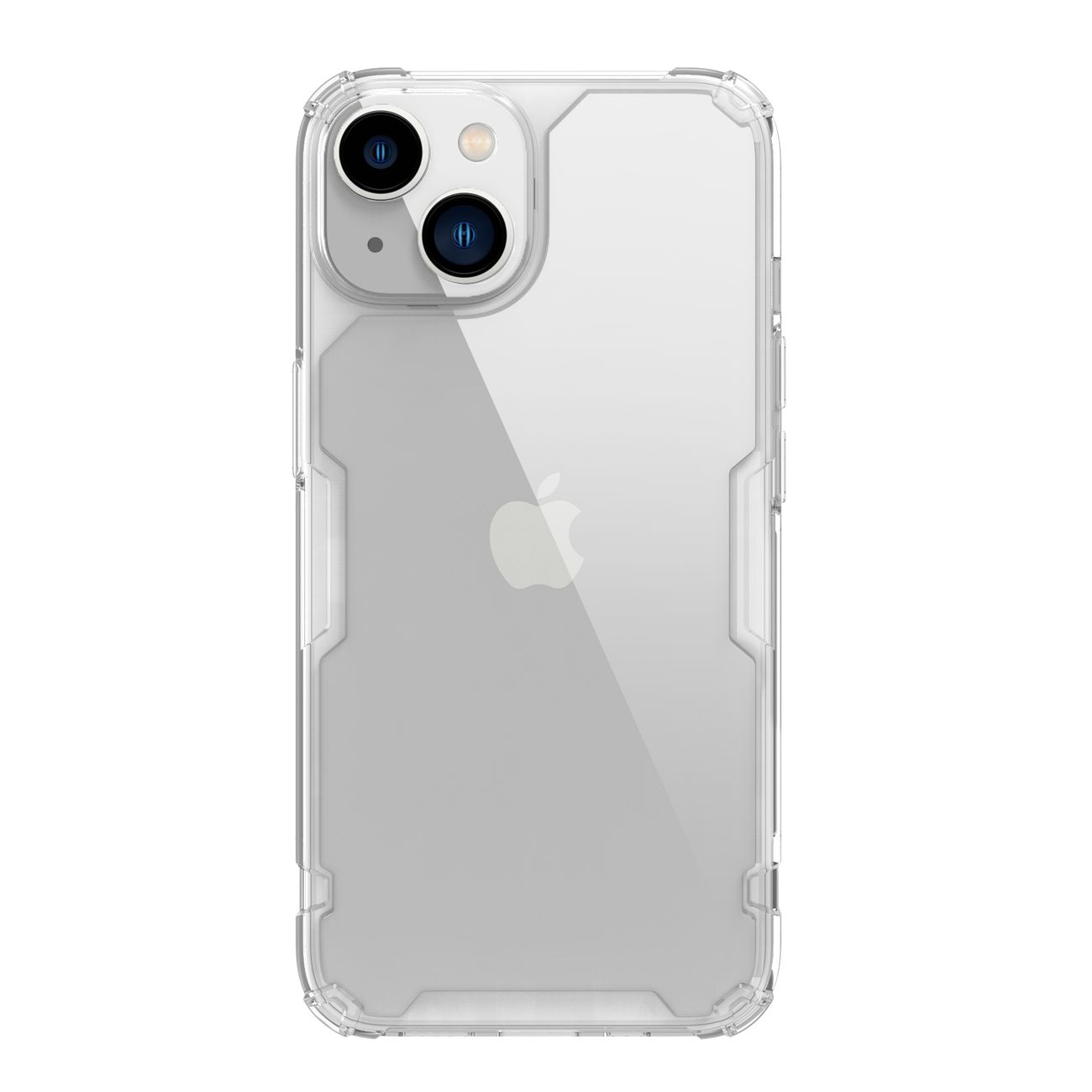 Nillkin Nature Pro iPhone 14 Plus kotelo, panssaroitu kansi, läpinäkyvä kansi