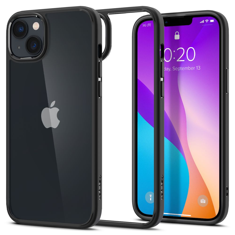 Spigen Ultra Hybrid iPhone 14 Plus -kotelo - Matta musta