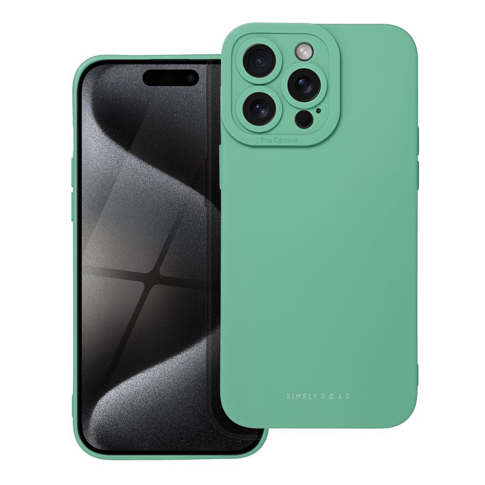 ROAR Suojakuori LUNA iPhone 15 Pro Max:lle vihreä