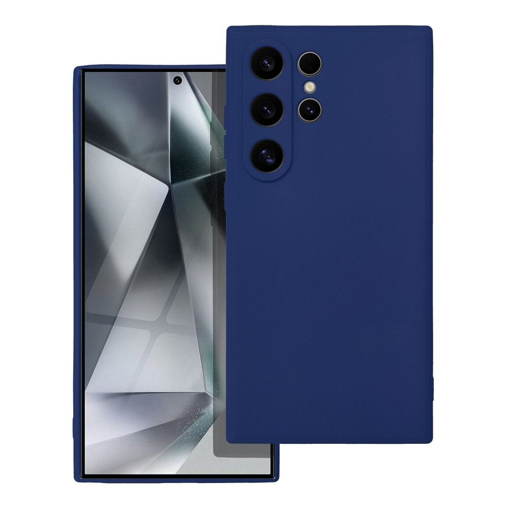 Pehmeä suojakuori Samsung S24 Ultra tummansininen