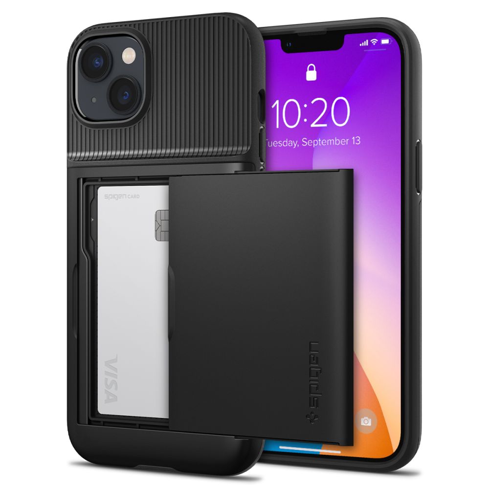 Spigen Slim Armor CS kotelo iPhone 14 Plus - musta