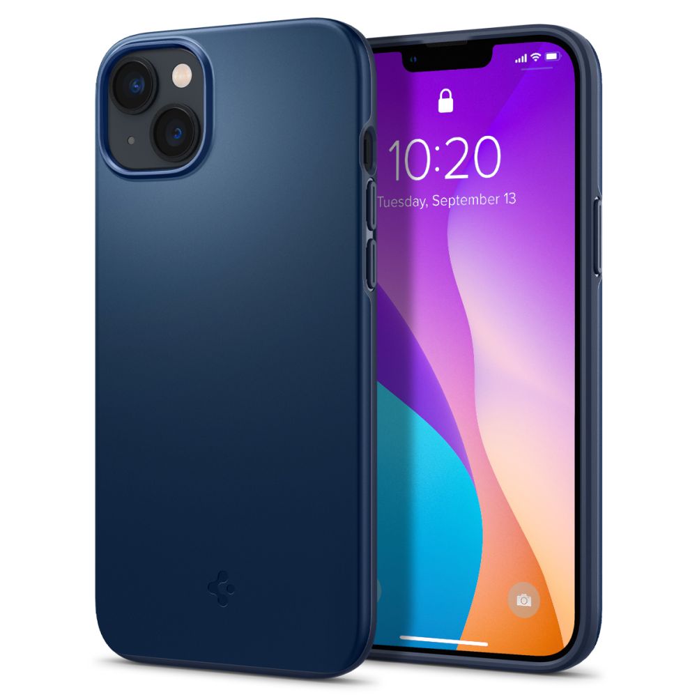 Spigen Thin Fit iPhone 14 Plus -kotelo - sininen