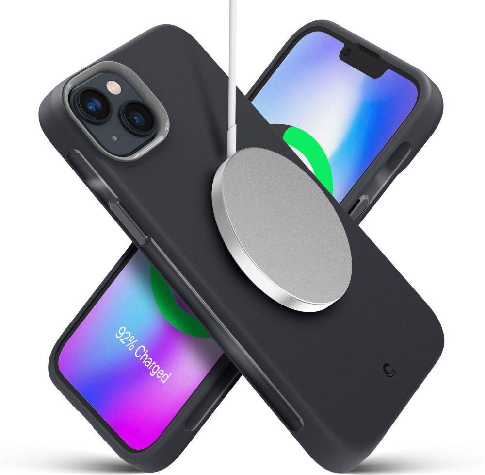 Spigen Cyrill Ultra Color Mag -kotelo MagSafella iPhone 14 Plus -puhelimelle - tummanharmaa
